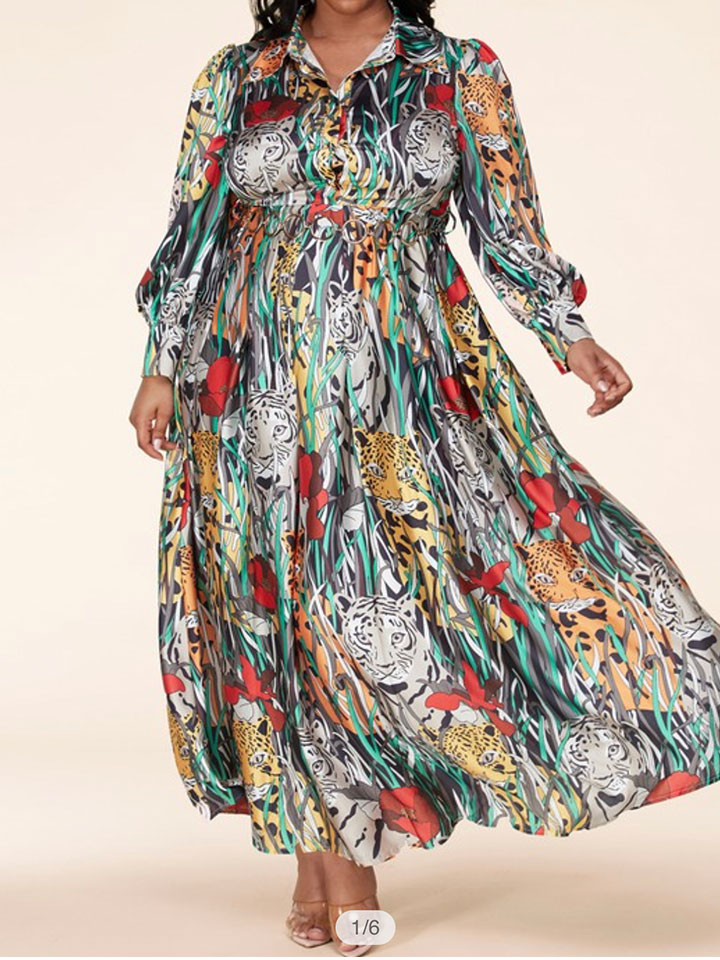 Wild For Your Print Maxi