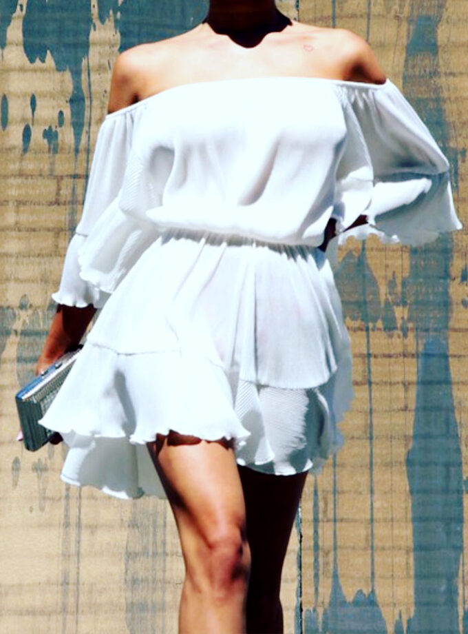 Touch of Class Off The Shoulder Romper