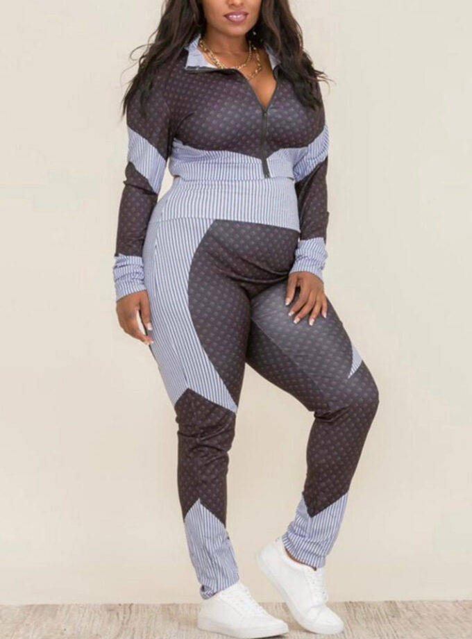 Blue 2 Pc. Jogger Set