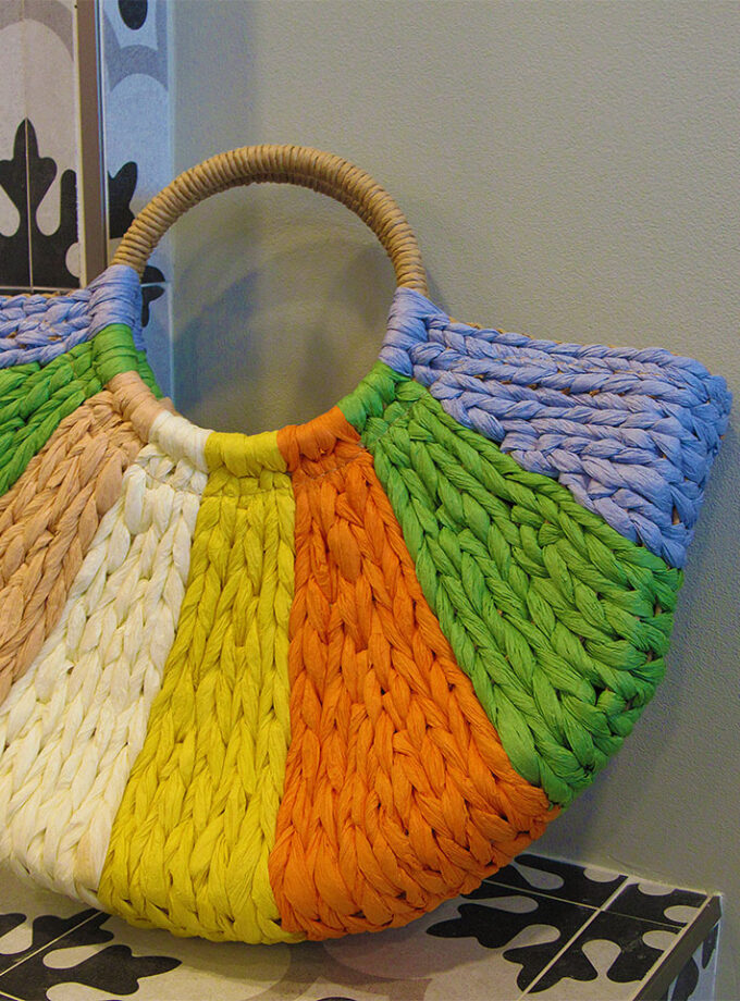 Multi Color Beach or Street Bag