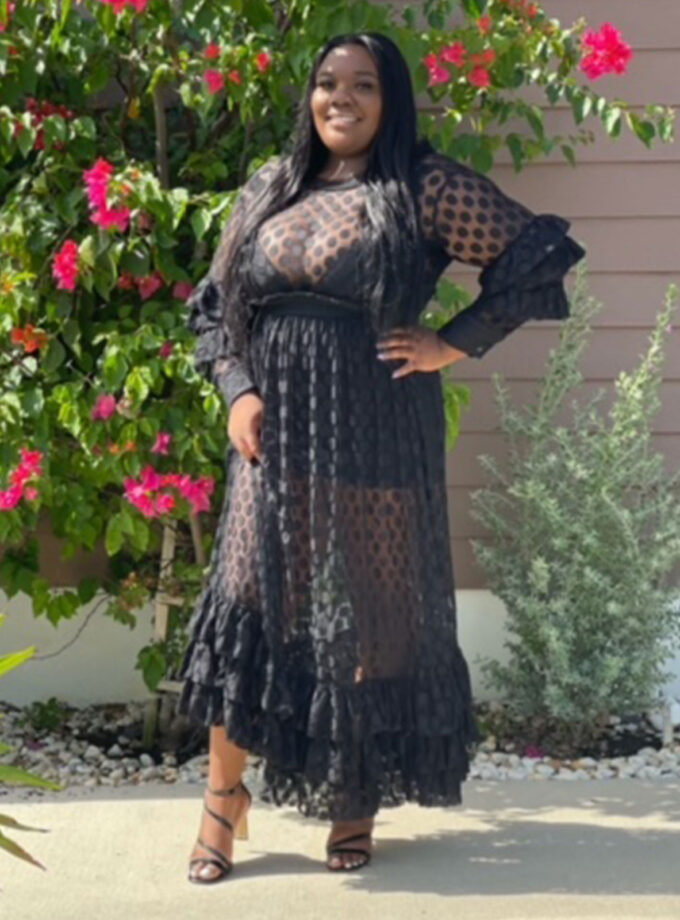 I'm All Yours Maxi Lace Dress